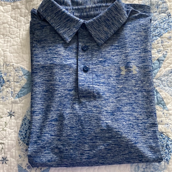 UNDER ARMOUR LOOSE HEATGEAR SIZE SM BLUE SHIRT NEW WITHOUT TAGS VERY PRETTY - Picture 6 of 8